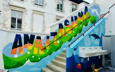 Une fresque sur la fraternité